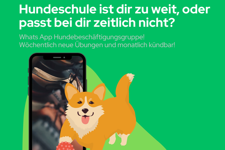 Handy mit Hund